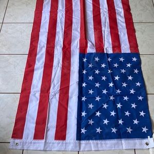 NWOT Large American Flag with grommets for hanging